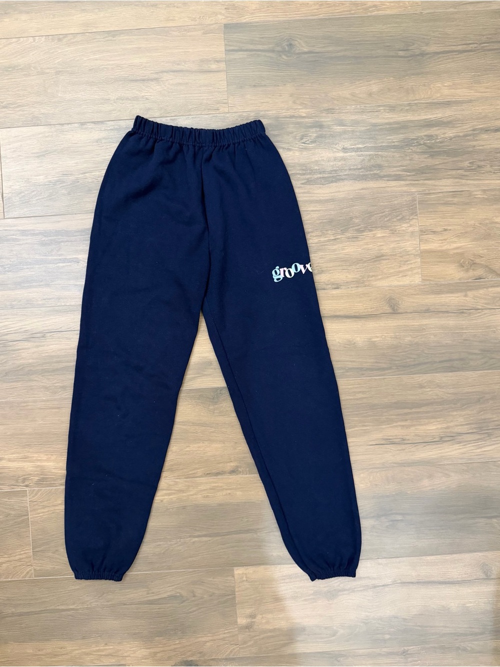 Navy Sweatpants with colorful 'groove' Logo from Groove Dance Competition